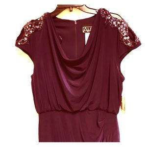 NEW w/Tags Purple Formal w/Sequin